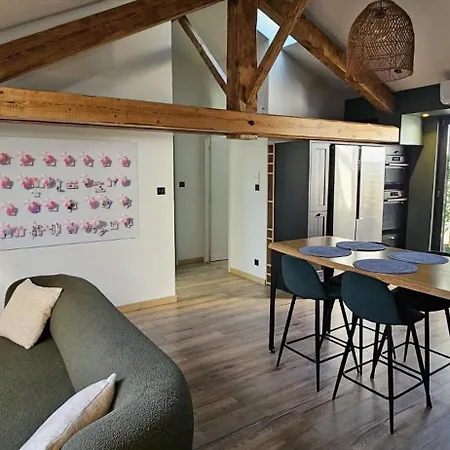 아파트 Le Cocon De Laxou - Detente Confort & Modernite - Wifi Climatisation Et Parking Gratuit - Terrasse Privee - Elite Premium Properties Services 락쥬