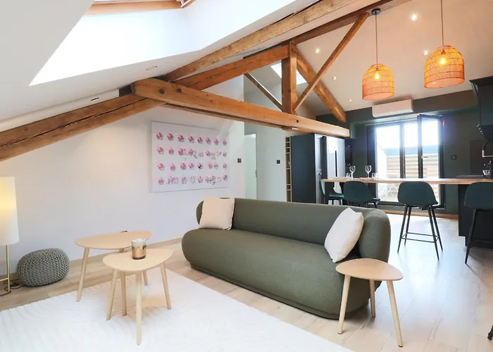 70m2 - 2 - Terrasse - Parking Gratuit